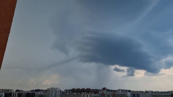 Гроза в Мурино 12.07.2025