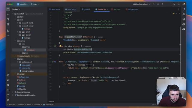 48. Buf Schema Registry, Dependencies & Protovalidate смотреть онлайн