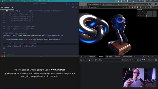 [Bruno Simong ] Three.js Journey 24 — Environment map смотреть онлайн