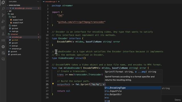 106 - Adding logic to encode to MP4 смотреть онлайн