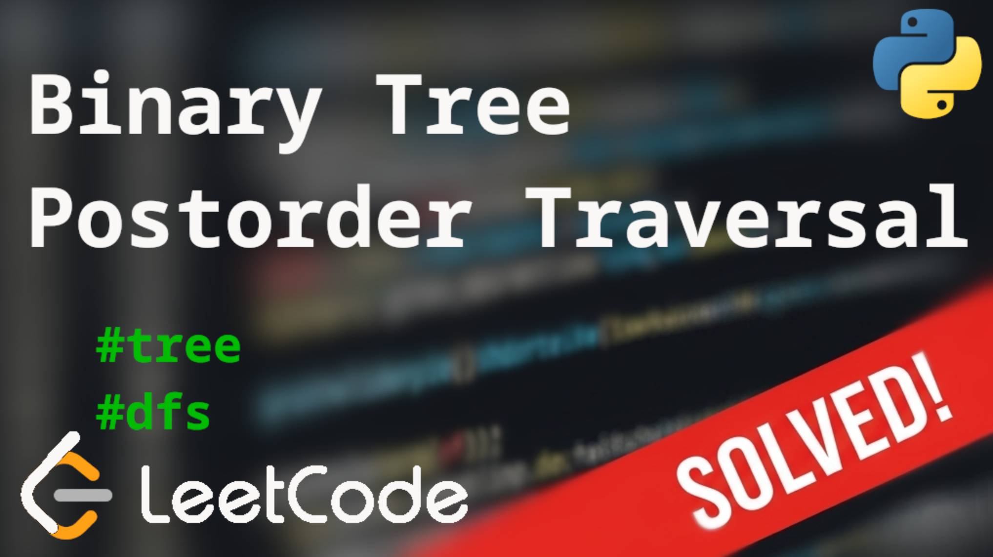 145 Binary Tree Postorder Traversal | Подробное решение смотреть онлайн