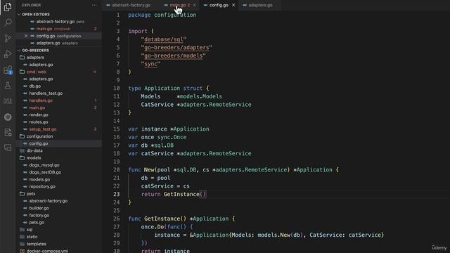 81 - Finishing up the new Adapter and Abstract Factory code смотреть онлайн