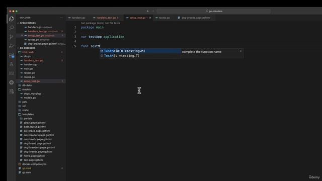 43 - Writing a test for our handler смотреть онлайн