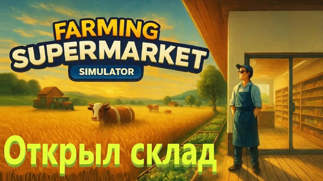 Работа на складе Farming and Supermarket Simulator смотреть онлайн