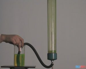 Физика. Опыты. Фонтан в пустоте