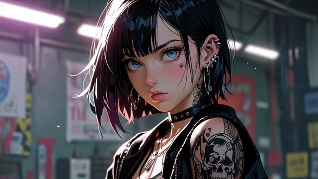 Z-.Heavy Metal Industrial.[ Cyberpunk Girl ].3 смотреть онлайн