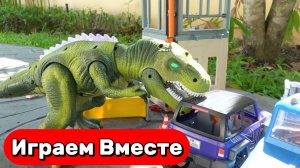 ДИНОЗАВРЫ ПРОТИВ ИГРУШЕК 🦖 Игрушки мультики детям 🦖
