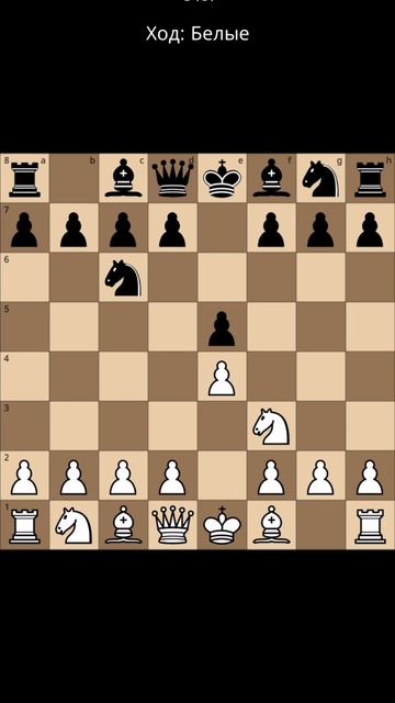 Ты любишь играть e4, а твой соперник отвечает e5 в шахматах. Новая ловушка!