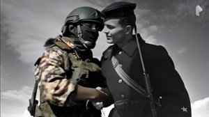 современный русский солдат и советский солдат