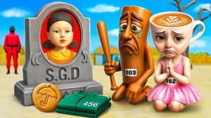 Что Случилось с Куклой из Игры Кальмара? Игра Кальмара Против Italian Brainrot!!