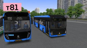 OMSI 2: Электробус №т81 Метро Битцевский парк - Метро Беляево