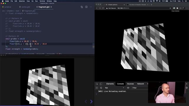 [Bruno Simong ] Three.js Journey 28 — Shader patterns смотреть онлайн