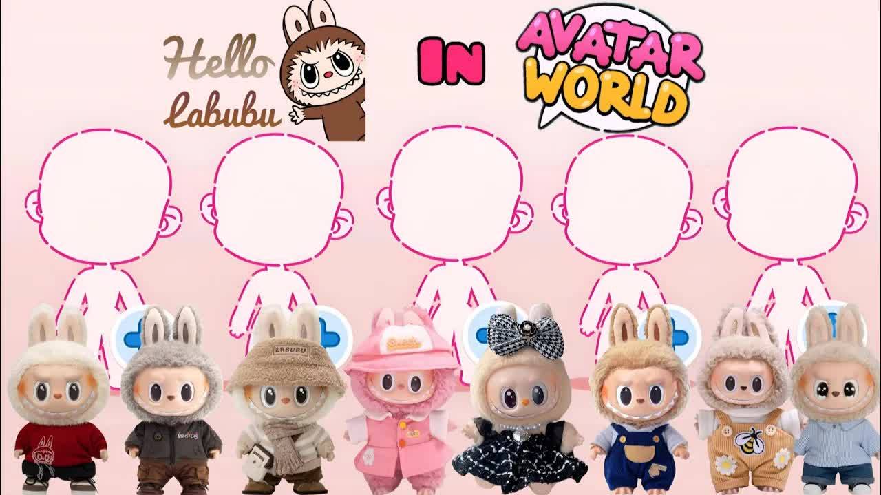 Как сделать идеальную куклу Лабубу 👸 смотреть онлайн