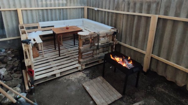 Зона для беседки