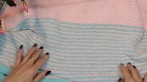 Детский плед из пряжи Софти от Ализе🐣для вдохновения💕