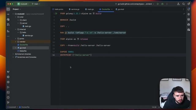 38. What is Docker & Containerising Go Services смотреть онлайн