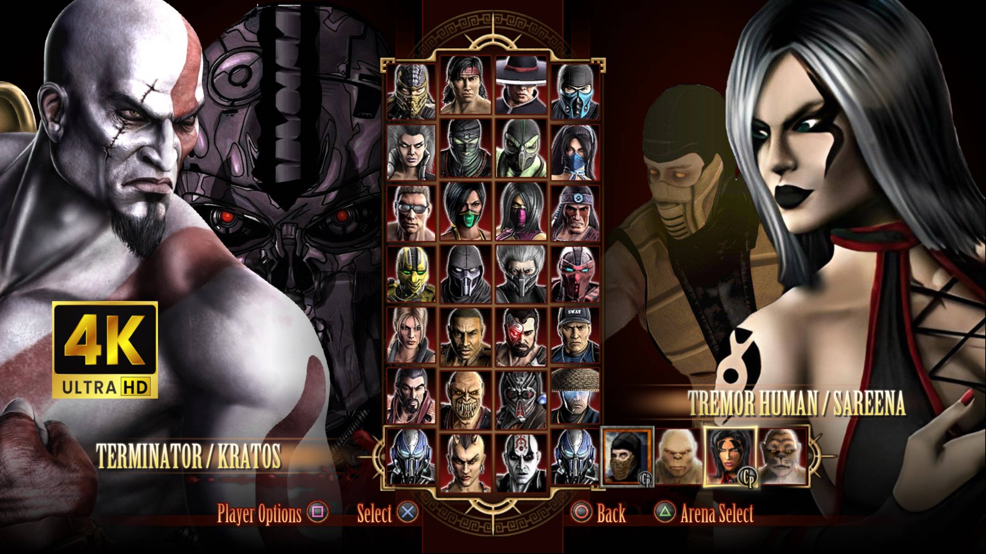 Игра за T-800 & Kratos в Mortal Kombat Komplete Edition на PS3 Expert в 4K смотреть онлайн