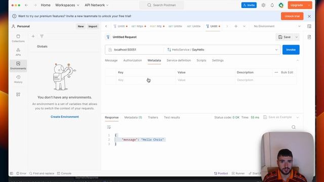 31. Making gRPC Requests via Postman смотреть онлайн
