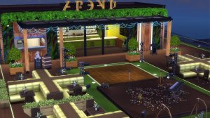 КОКТЕЙЛЬ БАР / КАРАОКЕ БАР / РЕСТОРАН / НОЧНОЙ КЛУБ / СТРОИТЕЛЬСТВО THE SIMS 4 / cocktail bar