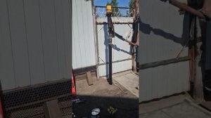 Закручивание винтовых свай 4метра сваекрутом! г. Барнаул.