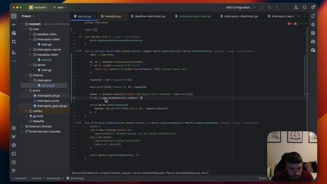 22. CallOptions & Metadata смотреть онлайн