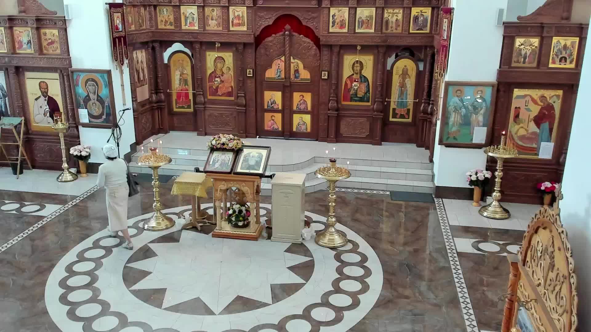 Богослужение в храме Космы и Дамиана 12.07.2025г. смотреть онлайн