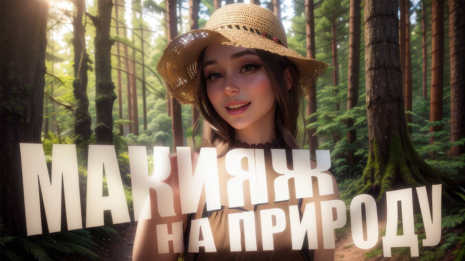 МАКИЯЖ НА ПРИРОДУ ТУТОРИАЛ/обзор очков смотреть онлайн