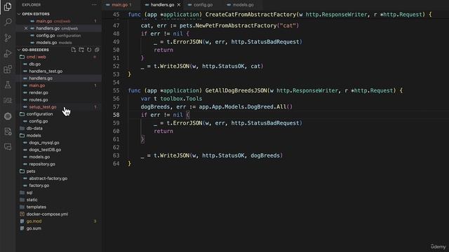 52 - Updating our project to use our configuration package singleton смотреть онлайн