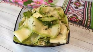 Закуска из кабачков