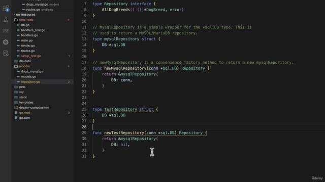 48 - Implementing a test database repository смотреть онлайн