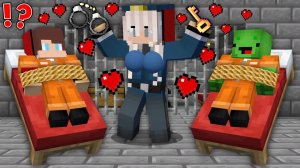 ЗАЧЕМ СЕСТРА связала Джей Джей и Маики - Анимация МАЙНКРАФТ