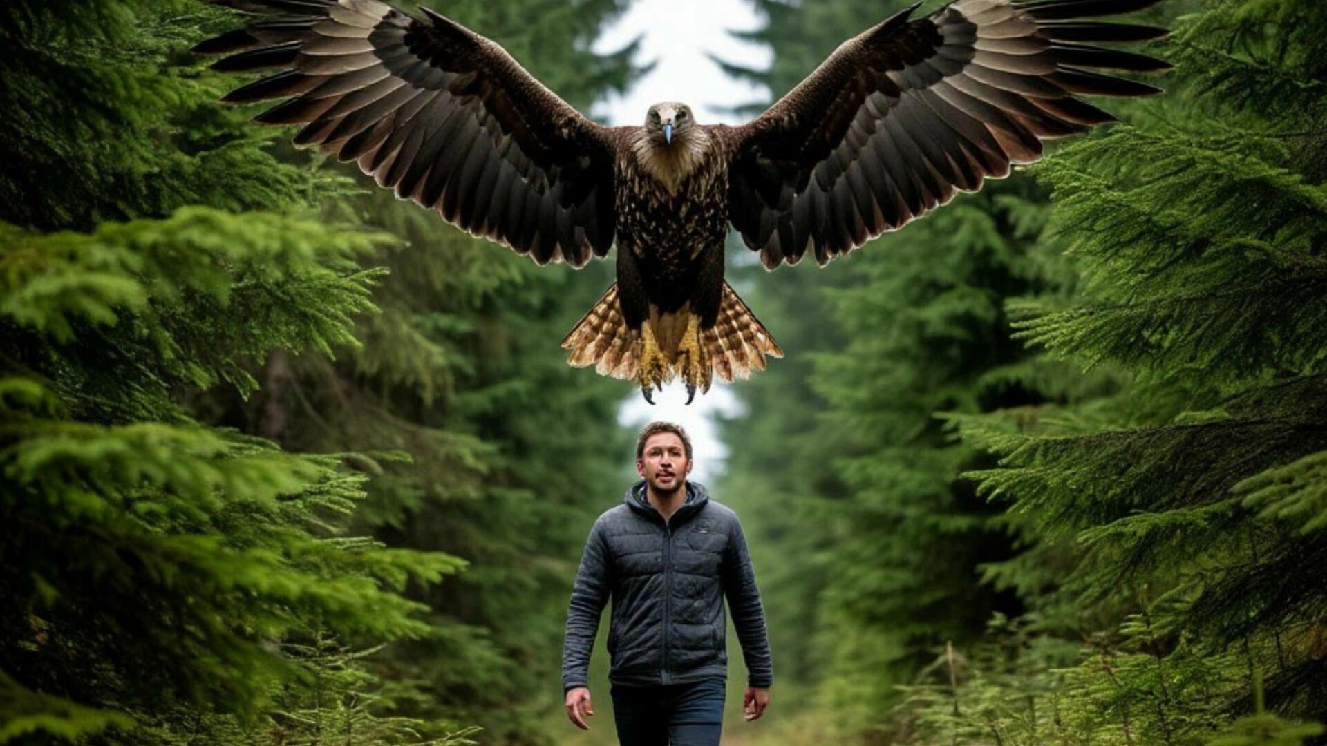 Мужчину унёс орёл😳😁 смотреть онлайн