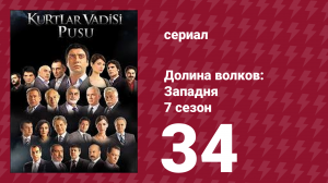 Долина волков: Западня 7 сезон 34 серия (сериал, 2009)