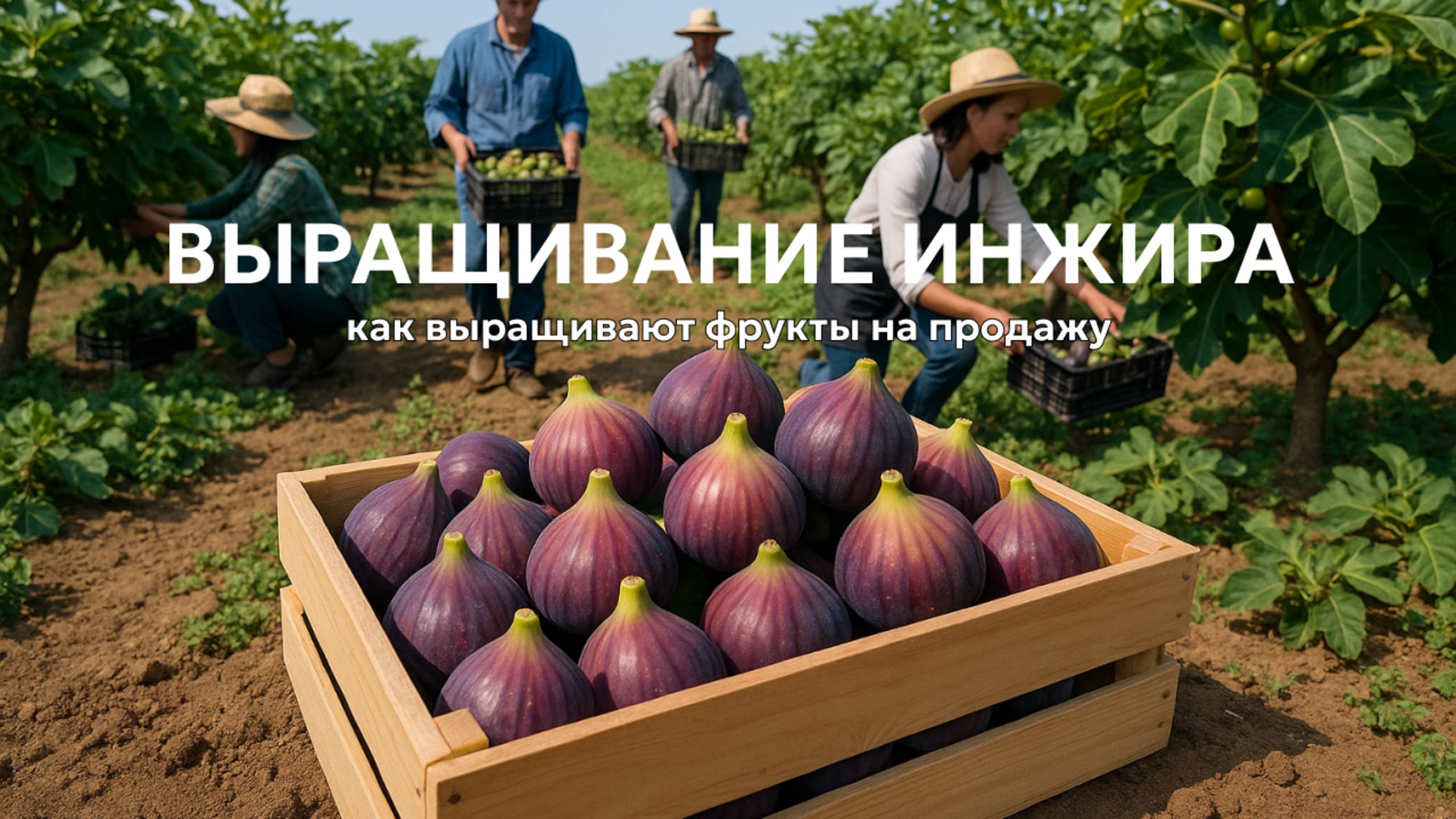 Как выращивают инжир? Выращивание фруктов как бизнес 🍊 смотреть онлайн