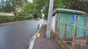 Пример записи без стабилизации видеорегистратора КОНТРОЛЬ