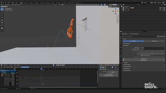 4_Animating in the Graph Editor смотреть онлайн