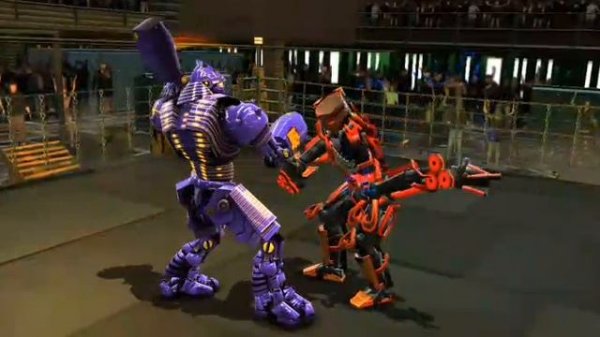 WRB: бои роботов, смотрим игру.