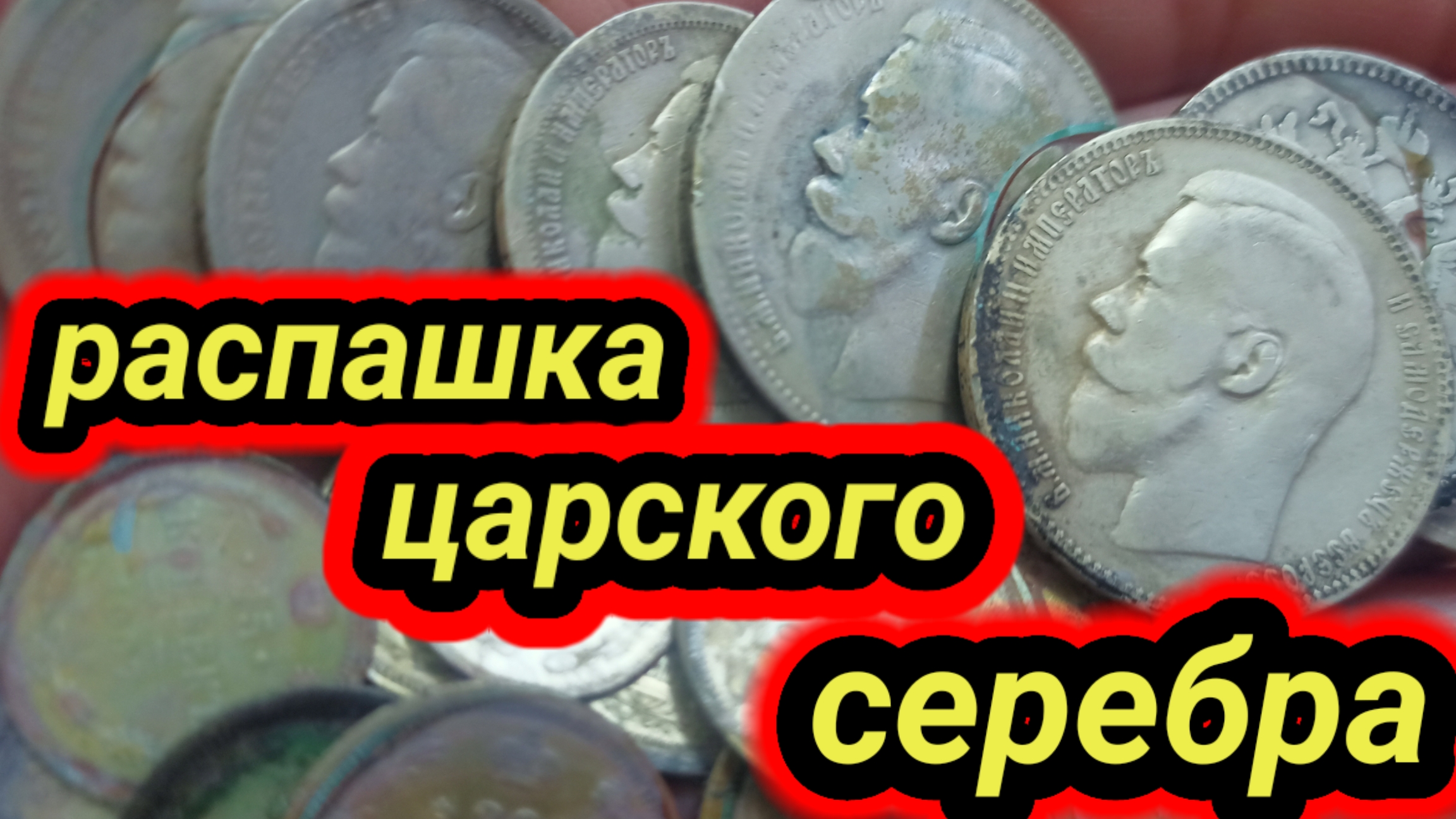 Распашка царского  серебра
