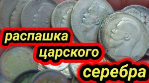 Распашка царского  серебра