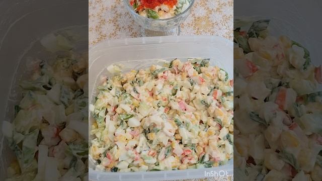Крабовый салат смотреть онлайн