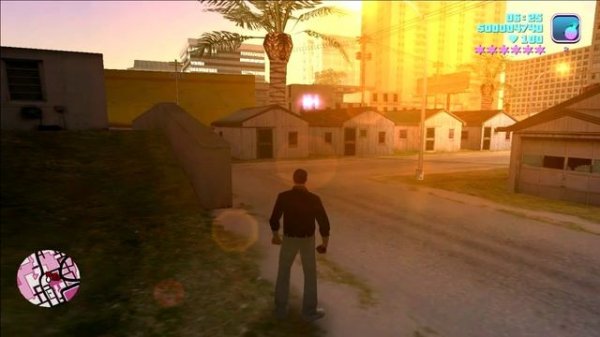 Тест игры GTA Shine o' Vice (Demo 0.5) - 720p HD