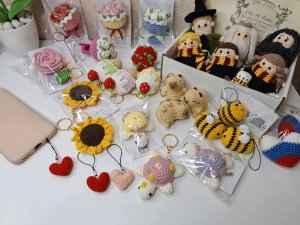 Брелоки, игрушки, цветы! Вязание крючком! Виктория Вяжет