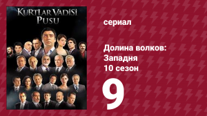 Долина волков: Западня 10 сезон 9 серия (сериал, 2010)