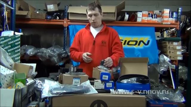 Волга Сайбер - детали для замены ремня ГРМ