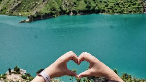 Дорога на озеро Гижгит