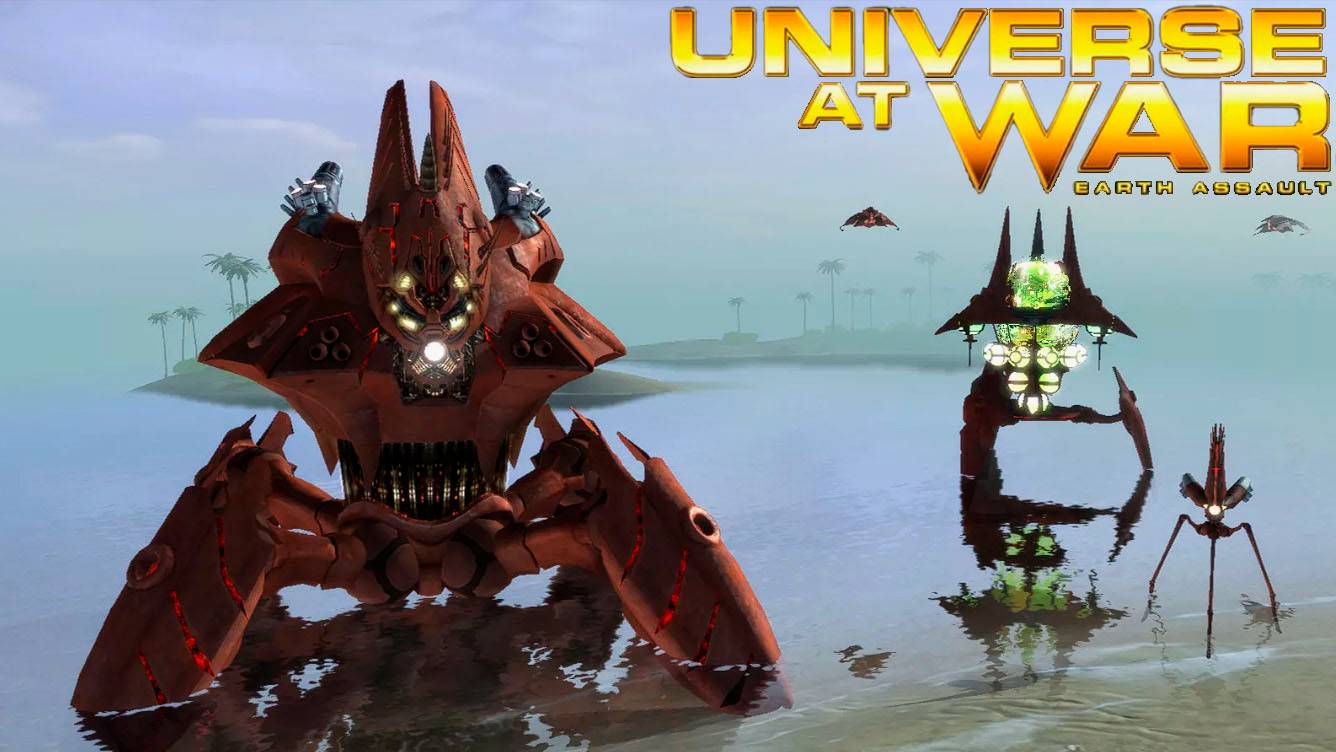 Зашита Базы. #Universe_At_War #Earth_Assault #3 Серия. #Стратегия смотреть онлайн