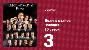 Долина волков: Западня 10 сезон 3 серия (сериал, 2010)