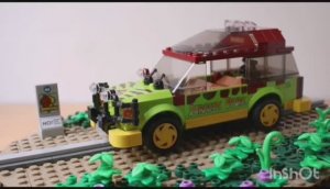 Lego Ford Explorer из Парка Юрского периода лего