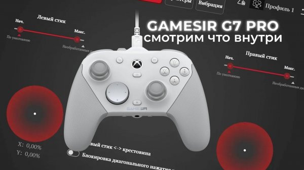 Gamesir G7 pro смотрим что внутри