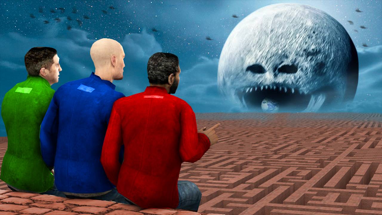 ЖУТКАЯ ЛУНА В ЛАБИРИНТЕ! УГАР И БЕЗУМИЕ В Garry`s Mod смотреть онлайн